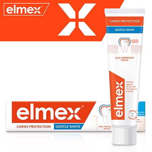 elmex® Caries Protection Gentle White fogkrém