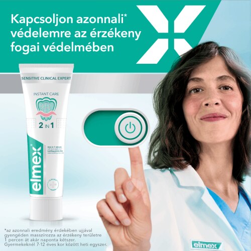 elmex® SENSITIVE CLINICAL EXPERT INSTANT CARE FOGKRÉM