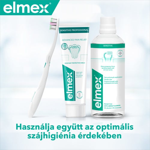 elmex® Sensitive Expert Precision ultra puha fogkefe érzékeny fogakra