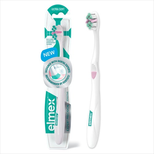 elmex® Sensitive Expert Precision ultra puha fogkefe érzékeny fogakra