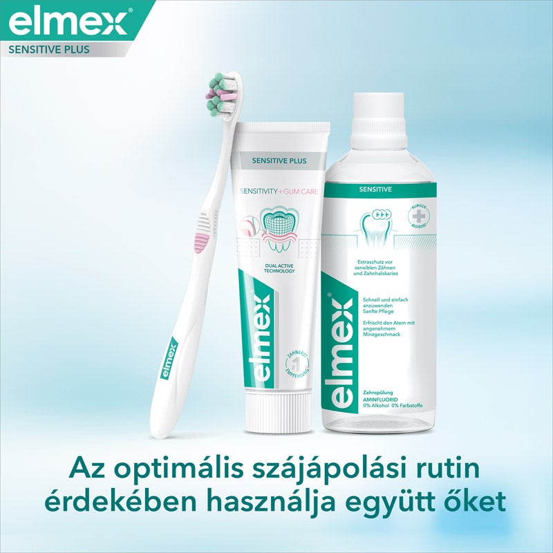 Az Elmex Sensitive Gum Care fogkrém előnyei 