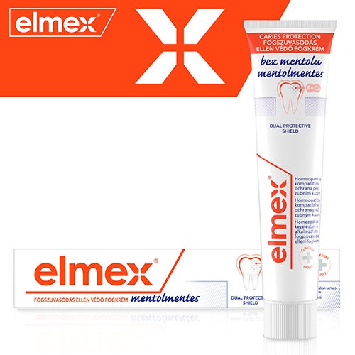 elmex® Caries Protection Mentolmentes fogkrém fogszuvasodás ellen