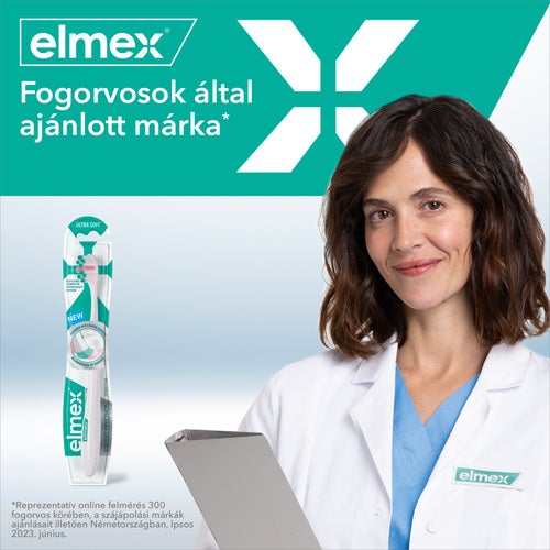 elmex® Sensitive Expert Precision ultra puha fogkefe érzékeny fogakra